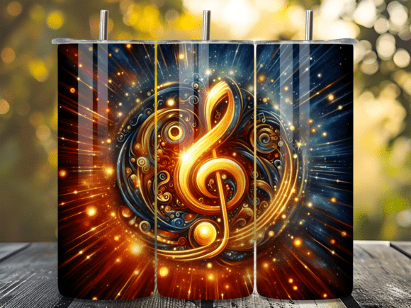 Download Golden Glow Music 20oz Tumbler Wrap - Old Collection