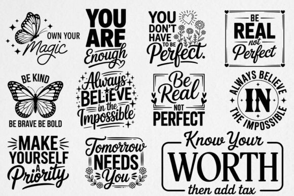 Download Boho Motivational Quotes Svg Bundle - Quotes Collection