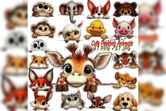 Download Whimsical Peeking Animals Love Quotes - Quotes Collection
