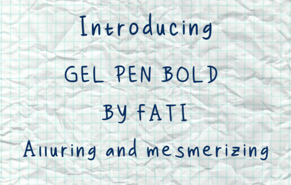 Download Gel Pen Bold - Old Collection