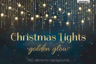 Download Christmas Lights Golden Glow - Old Collection